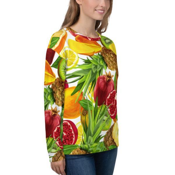Unisex Allover "FrUitS" Pullover – Bild 3