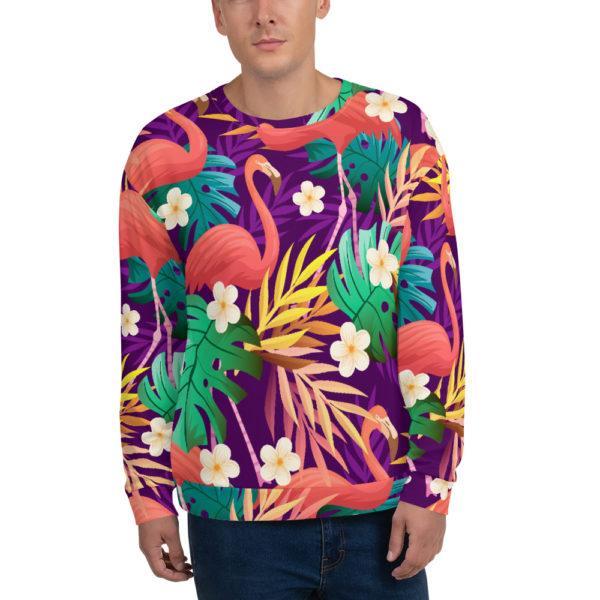 Unisex Allover "FlaMinGo" Pullover