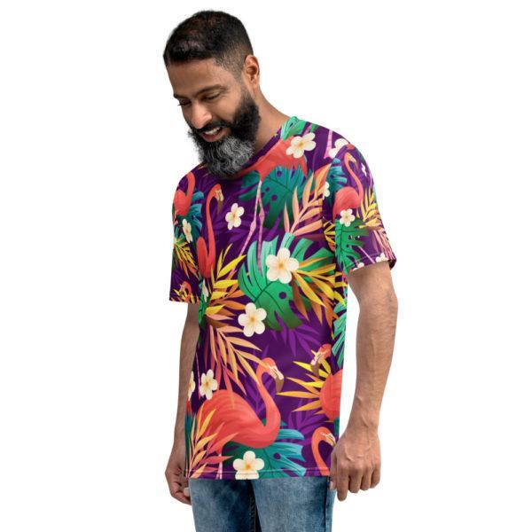 Männer Allover "FlaMinGo" T-Shirt – Bild 3