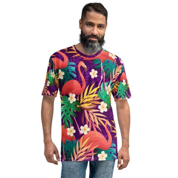 Männer Allover "FlaMinGo" T-Shirt