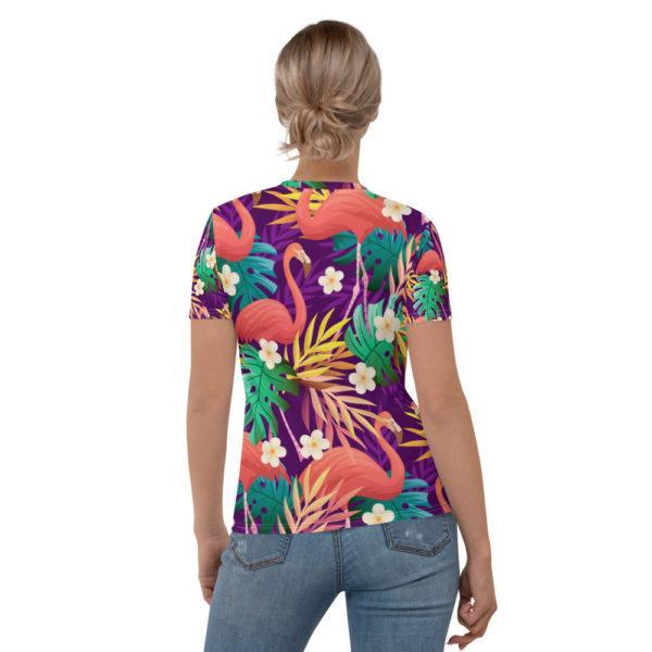 Damen Allover "FlaMinGo" T-Shirt – Bild 2