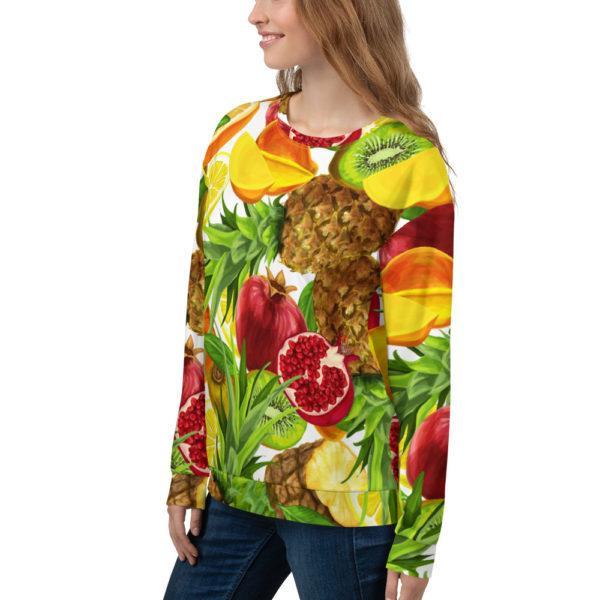 Unisex Allover "FrUitS" Pullover – Bild 4