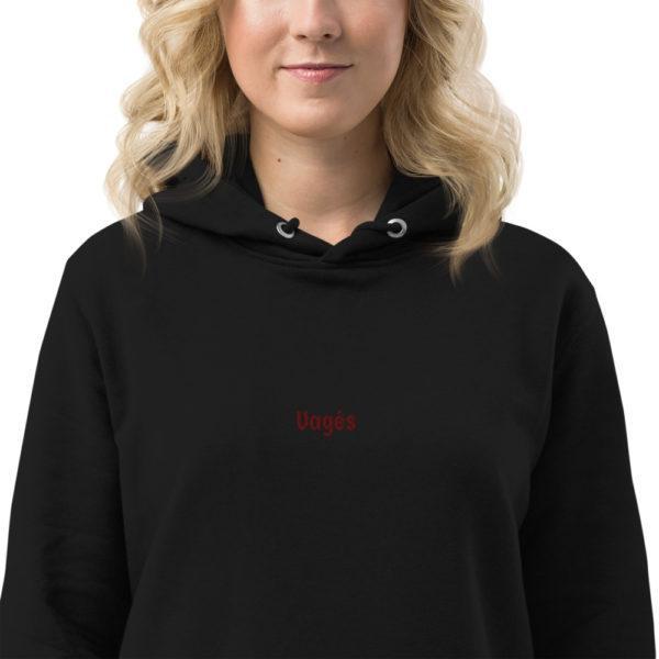 -Vagés- Basic Hoodiekleid – Bild 2