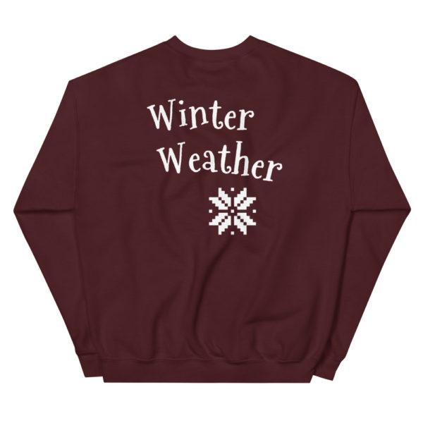 Winter Weather Unisex-Pullover 4 Winter Weather Unisex-Pullover – Bild 4