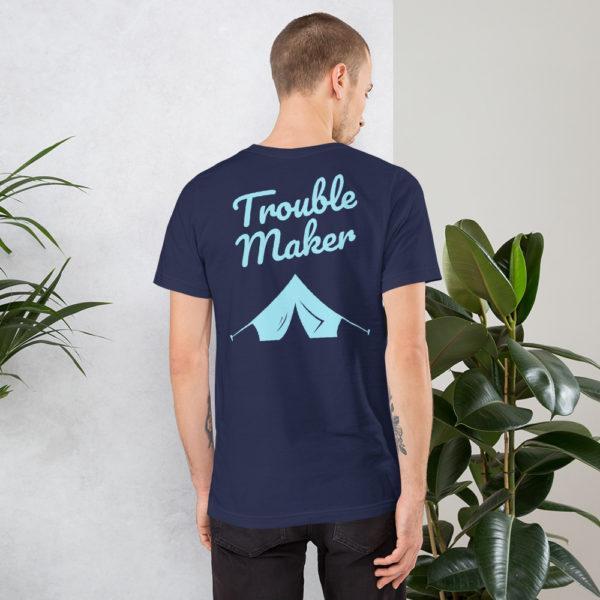 Kurzärmeliges Trouble Maker Unisex-T-Shirt 2 Kurzärmeliges Trouble Maker Unisex-T-Shirt – Bild 2