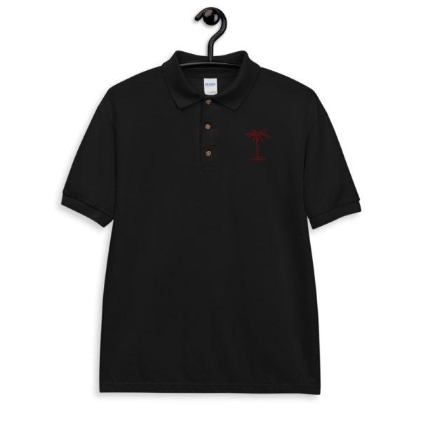 'REORDER' Palm Polo-Shirt