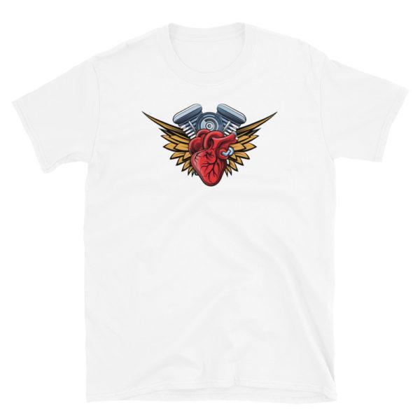 Heart Biker Unisex-T-Shirt