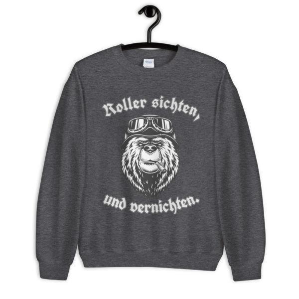 Monkey Biker Unisex-Pullover – Bild 2