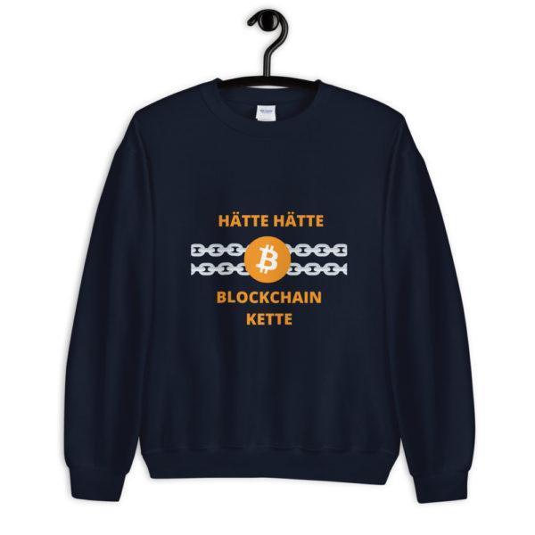Blockchain Unisex-Pullover – Bild 2