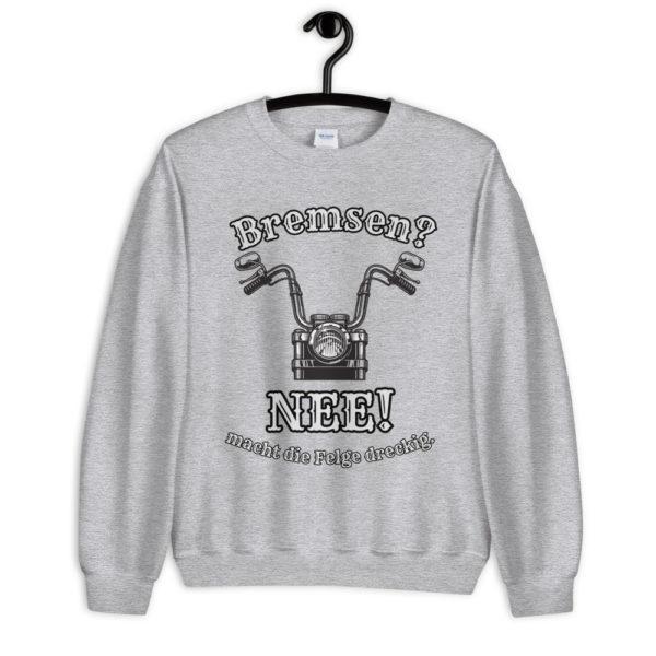 Biker Unisex-Pullover – Bild 3