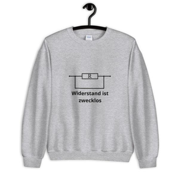 Widerstand ist zwecklos Unisex-Pullover – Bild 2