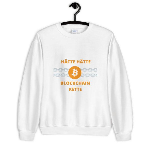 Blockchain Unisex-Pullover – Bild 3