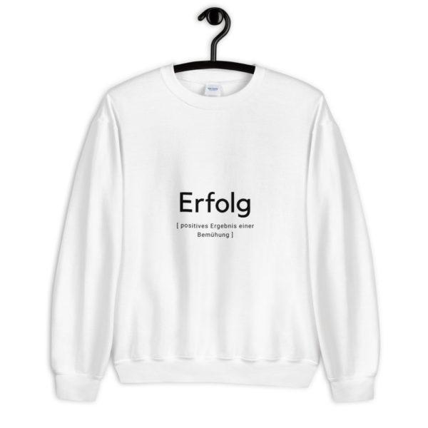Erfolg Unisex-Pullover