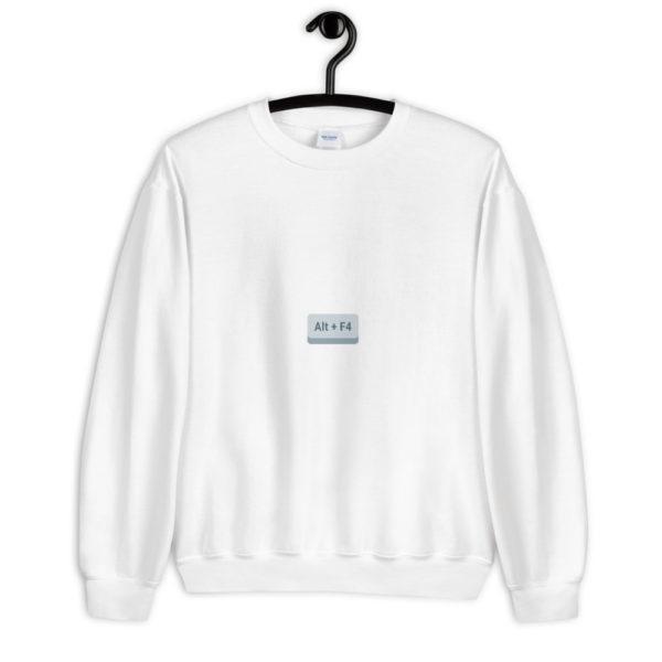 Alt+F4 Unisex-Pullover – Bild 3