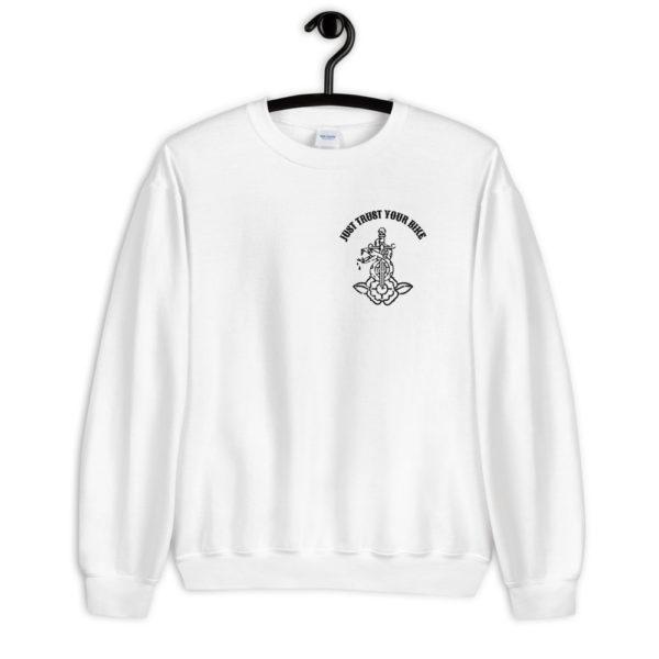 Trust your Bike Unisex-Pullover – Bild 3